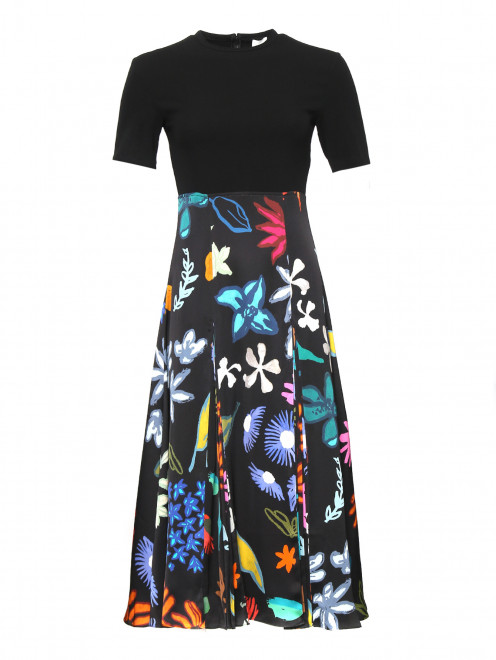 Платье из вискозы с цветочным узором Paul Smith - Общий вид