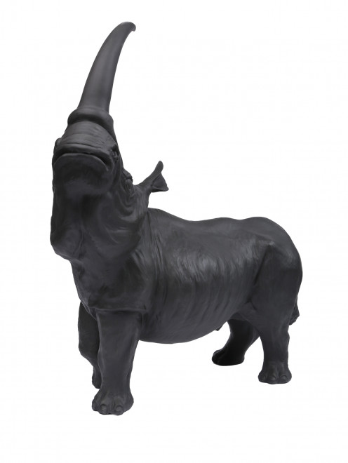 Фигура носорога из фарфора  Villari - Обтравка1