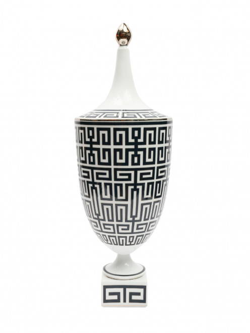 Фарфоровая ваза с орнаментом 16 x 48 Ginori 1735 - Общий вид