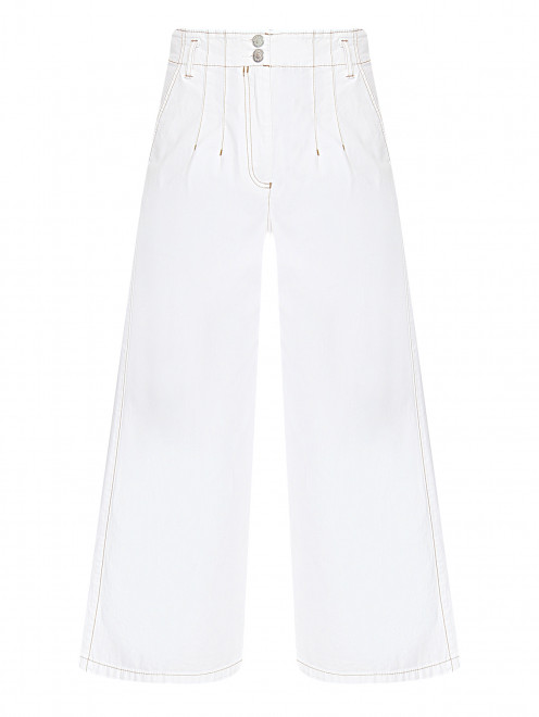 Широкие брюки из хлопка с карманами Max&Co - Общий вид