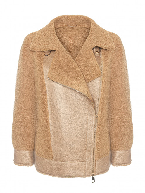 Куртка из комбинированной ткани Marina Rinaldi - Общий вид