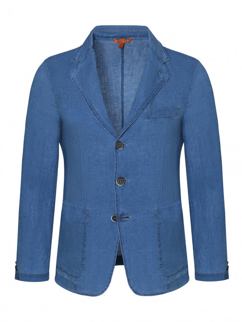 Пиджак изо льна с накладными карманами  Barena - Общий вид