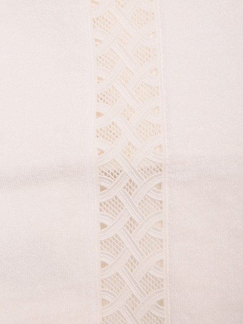 Полотенце из хлопка с вышивкой  Frette - Деталь1