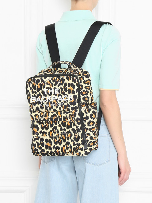 Рюкзак из текстиля с принтом Marc Jacobs - МодельВерхНиз