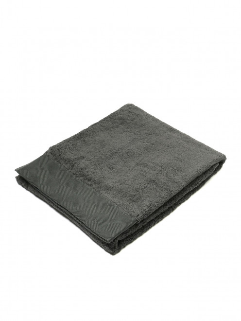 Полотенце из хлопоковой махрвой ткани с фактурным кантом Frette - Общий вид