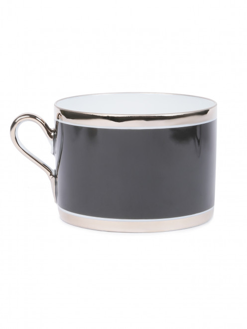 Чайная чашка из фарфора с серебряной каймой 220 мл Ginori 1735 - Общий вид