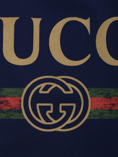 Купальник слитный с принтом Gucci - Деталь