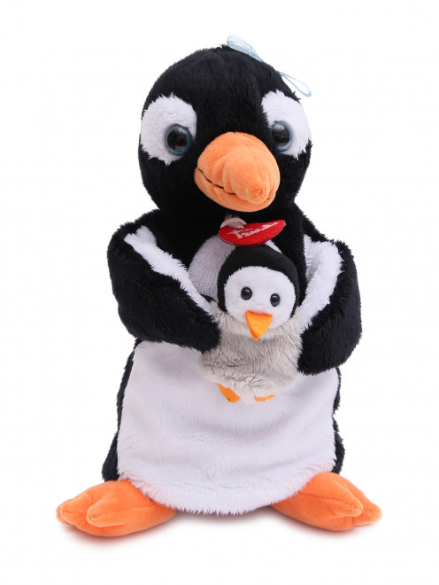 Пингвин с пингвиненком (игрушка на руку) Trudi - Общий вид