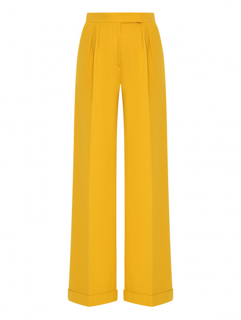 Трикотажные брюки широкого кроя Max Mara - Общий вид