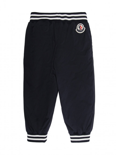 Утепленные брюки с манжетами Moncler - Общий вид