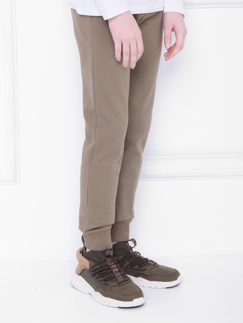 Спортивные брюки с манжетами Il Gufo - МодельВерхНиз