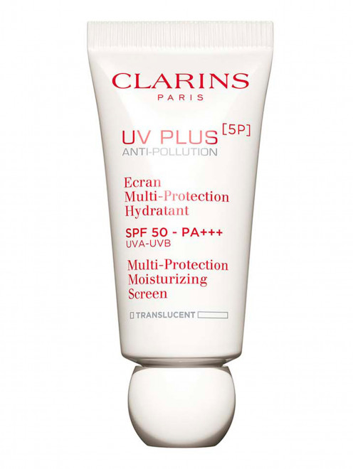 UV PLUS [5P] Anti-Pollution SPF 50 Translucent Увлажняющий защитный флюид-экран для лица 30 мл Clarins - Общий вид