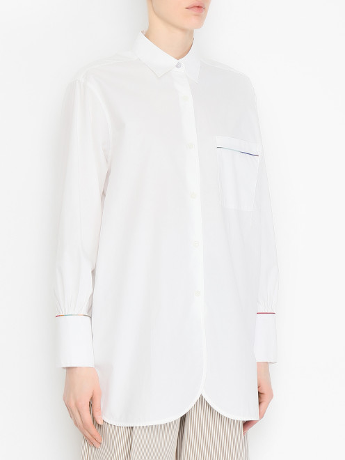 Рубашка с нагрудным карманом Paul Smith - МодельВерхНиз