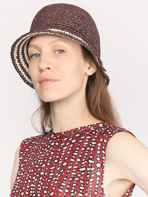 Плетеная шляпа из вискозы Max Mara - МодельОбщийВид