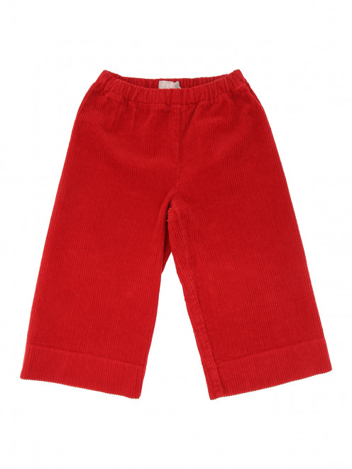Хлопковые вельветовые брюки Il Gufo - Общий вид