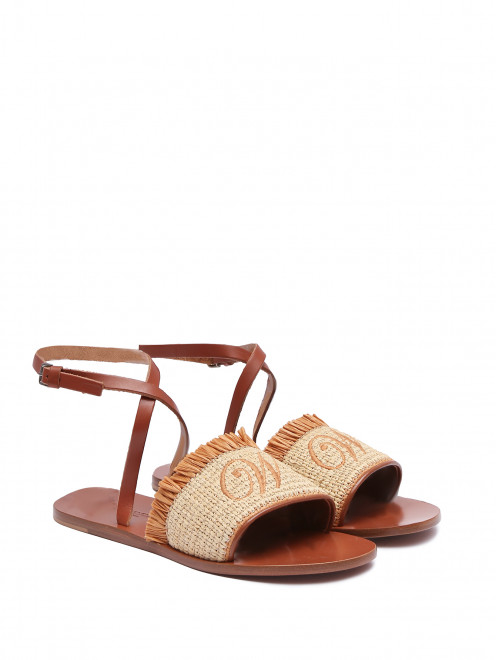 Плетеные сандалии Weekend Max Mara - Общий вид