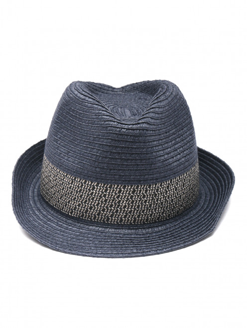 Плетеная шляпа с узором Maximo - Обтравка1