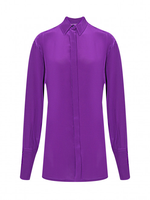 Блуза из шелка свободного кроя Sportmax - Общий вид