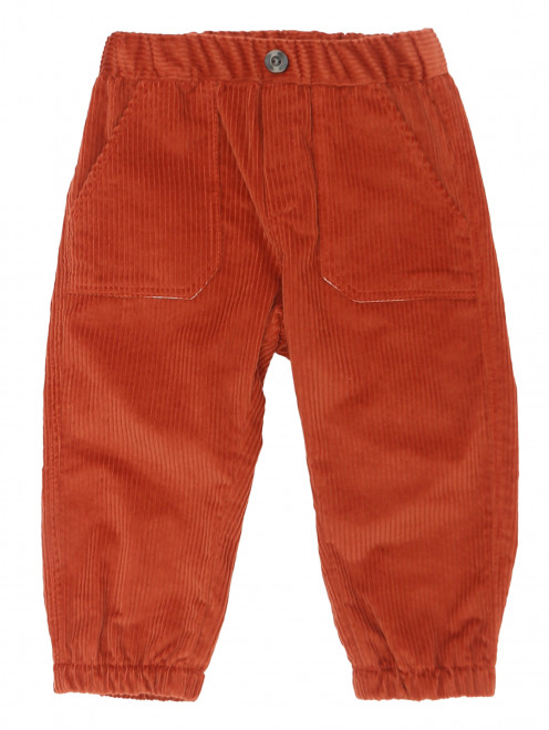 Вельветовые брюки с карманами Aletta - Общий вид